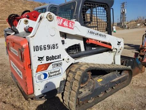 used bobcat track skid steer